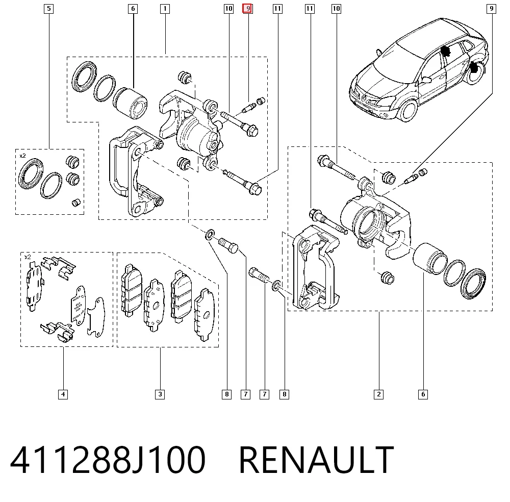 Штуцер прокачки суппорта тормозного переднего 4773018030 Toyota