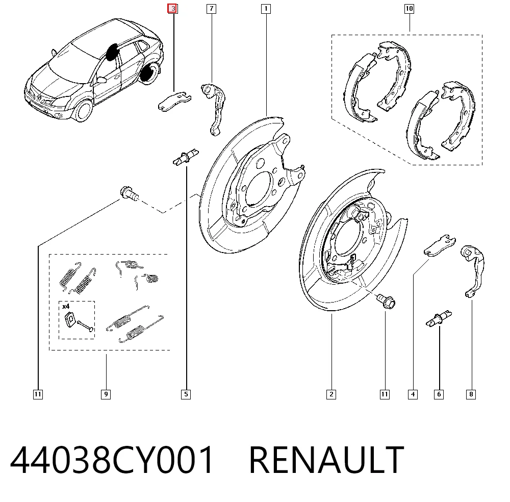 44038CY001 Renault (RVI)
