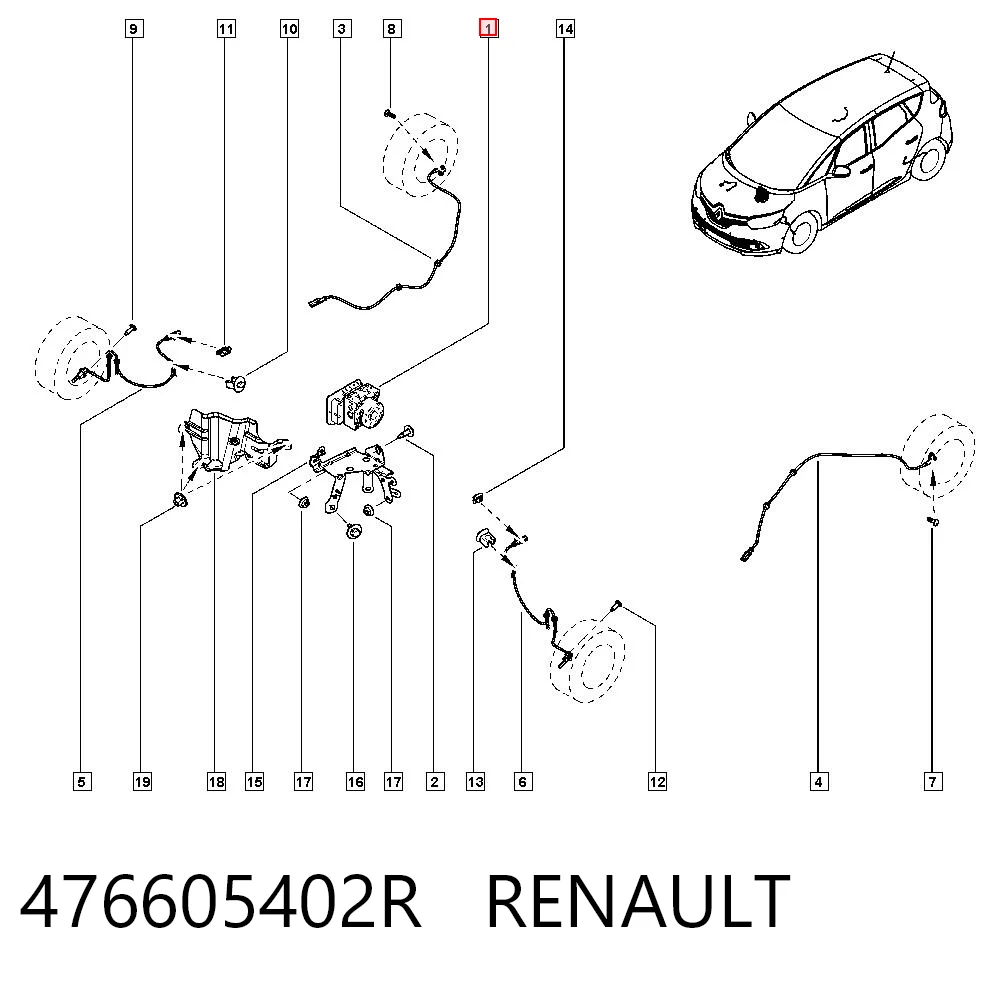 476605402R Renault (RVI)