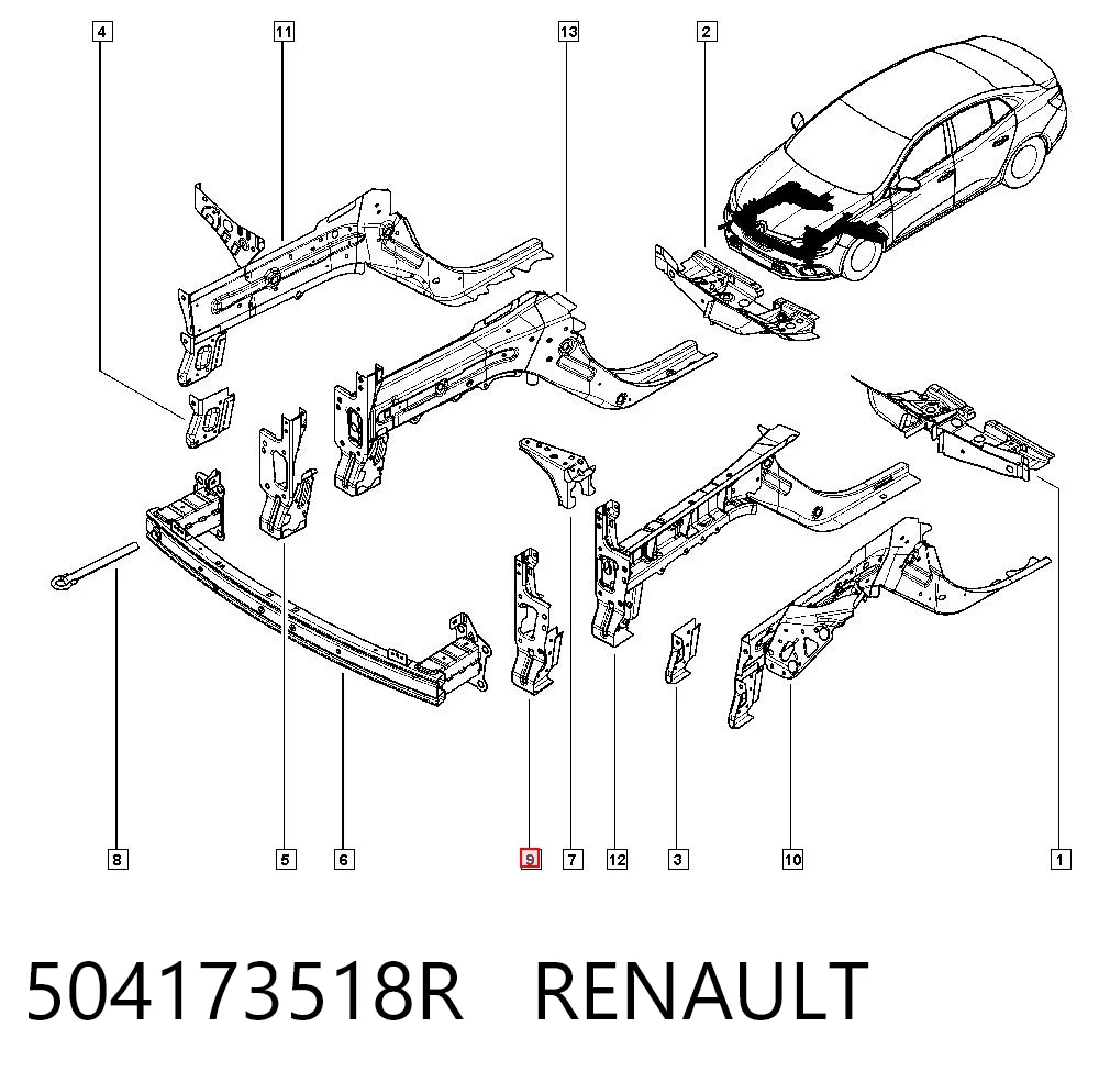 504173518R Renault (RVI)