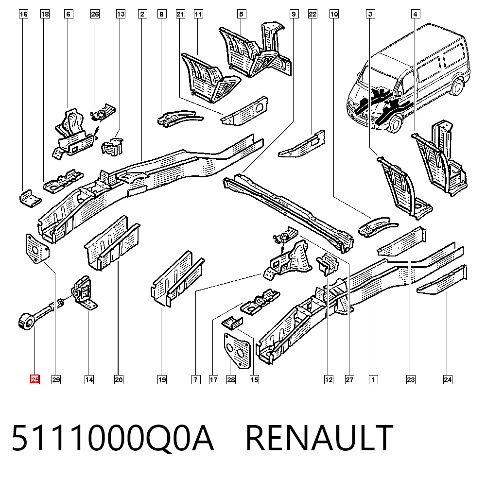 Буксировочный крюк GP8200592052 GP