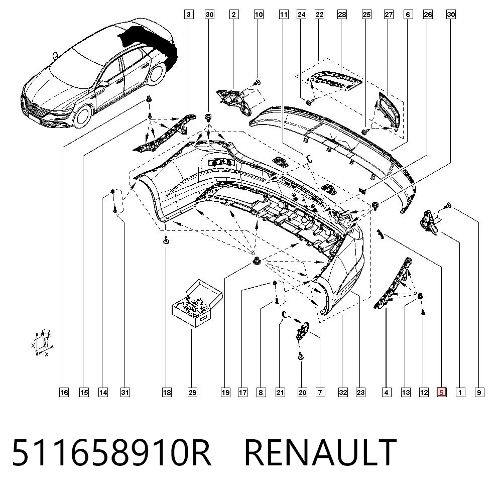 511658910R Renault (RVI)
