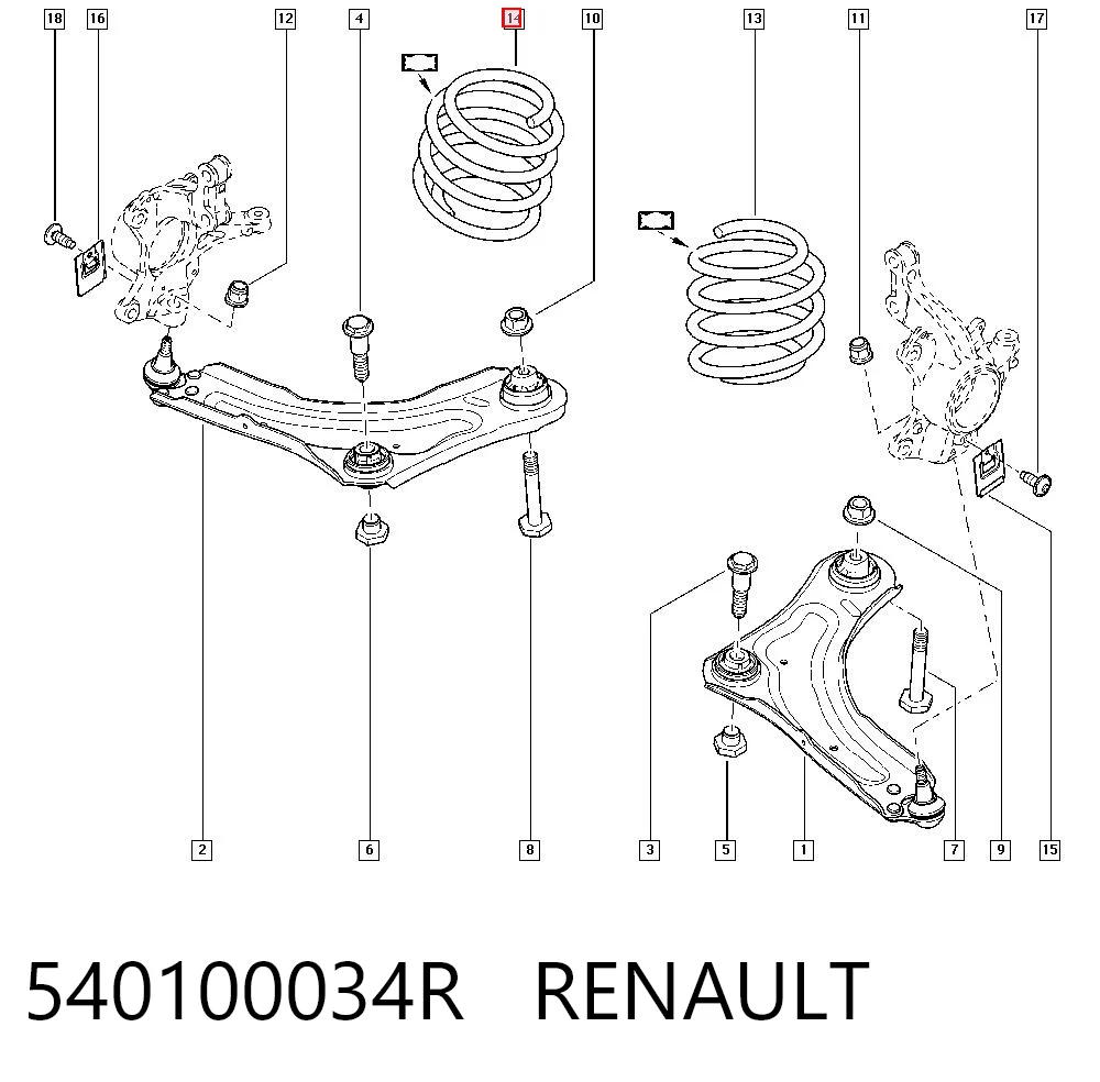 540100034R Renault (RVI)