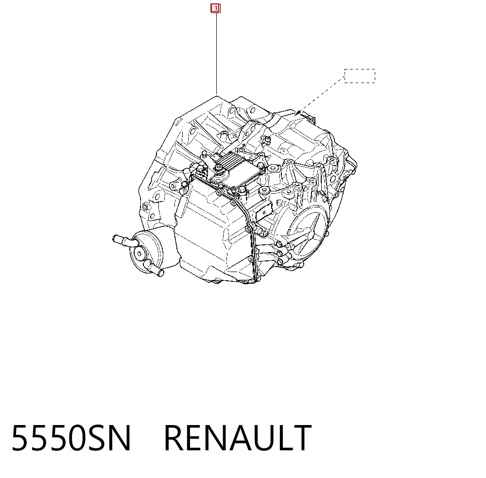 5550SN Renault (RVI) Автоматическая коробка передач