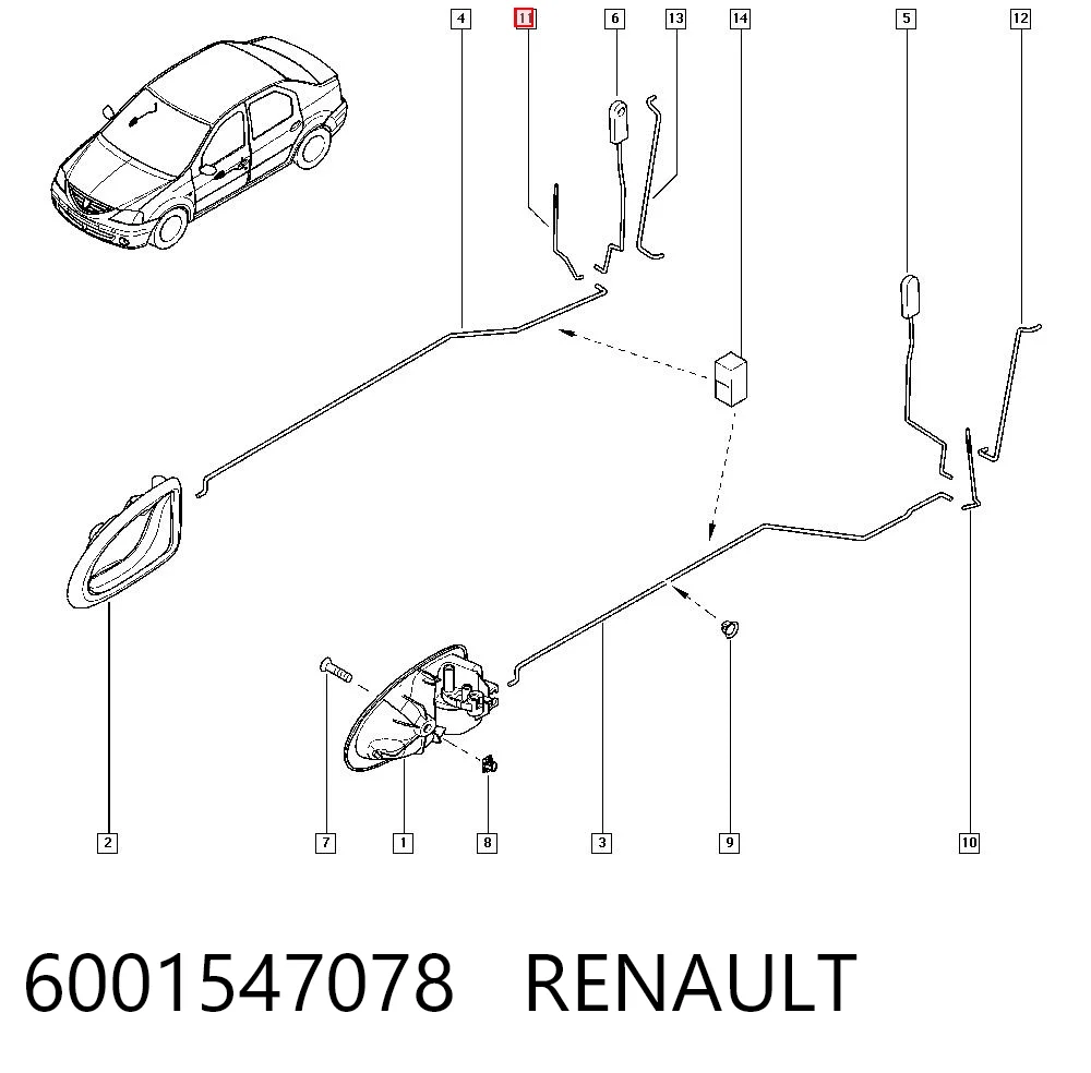 6001547078 Renault (RVI)