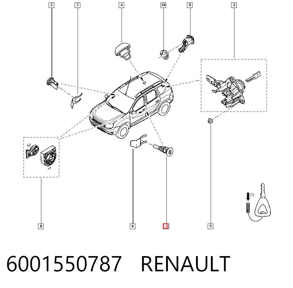 6001550787 Renault (RVI)
