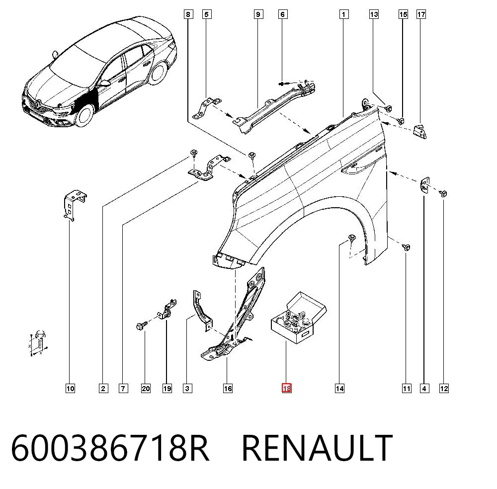 600386718R Renault (RVI)
