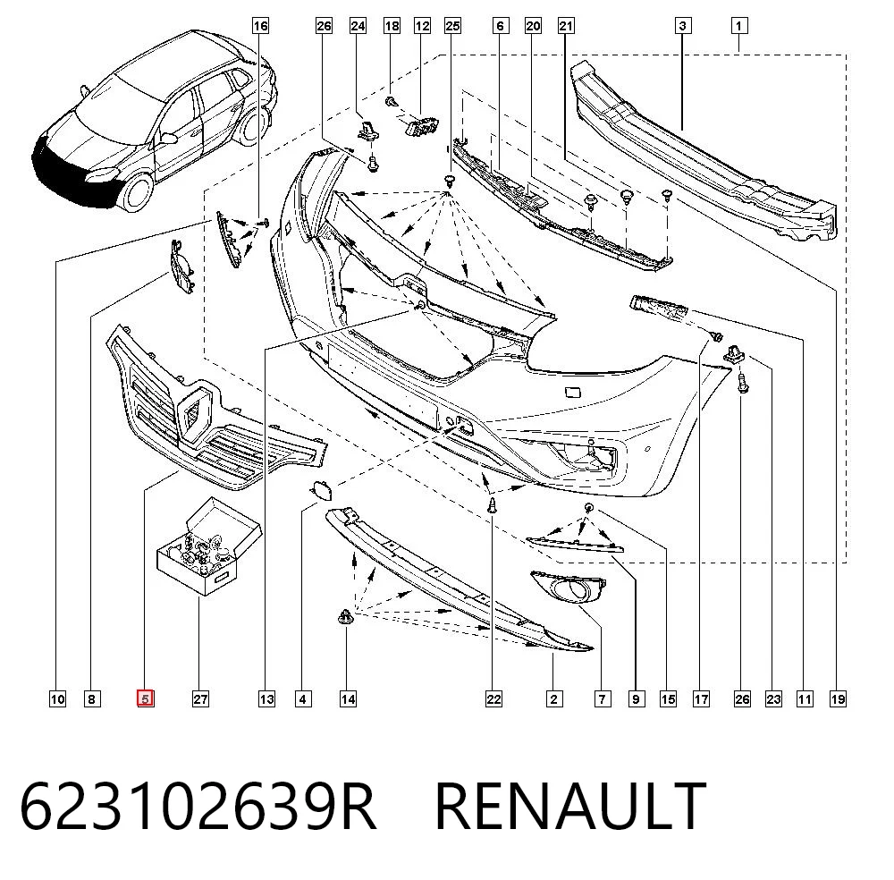 623102639R Renault (RVI)