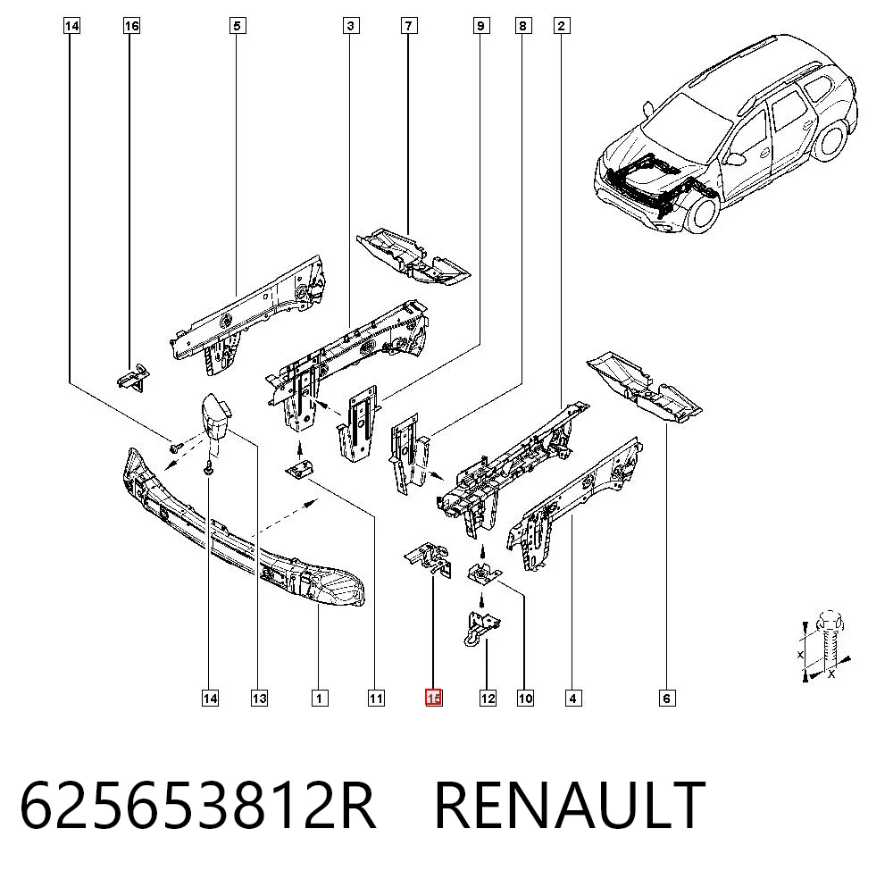 625653812R Renault (RVI)