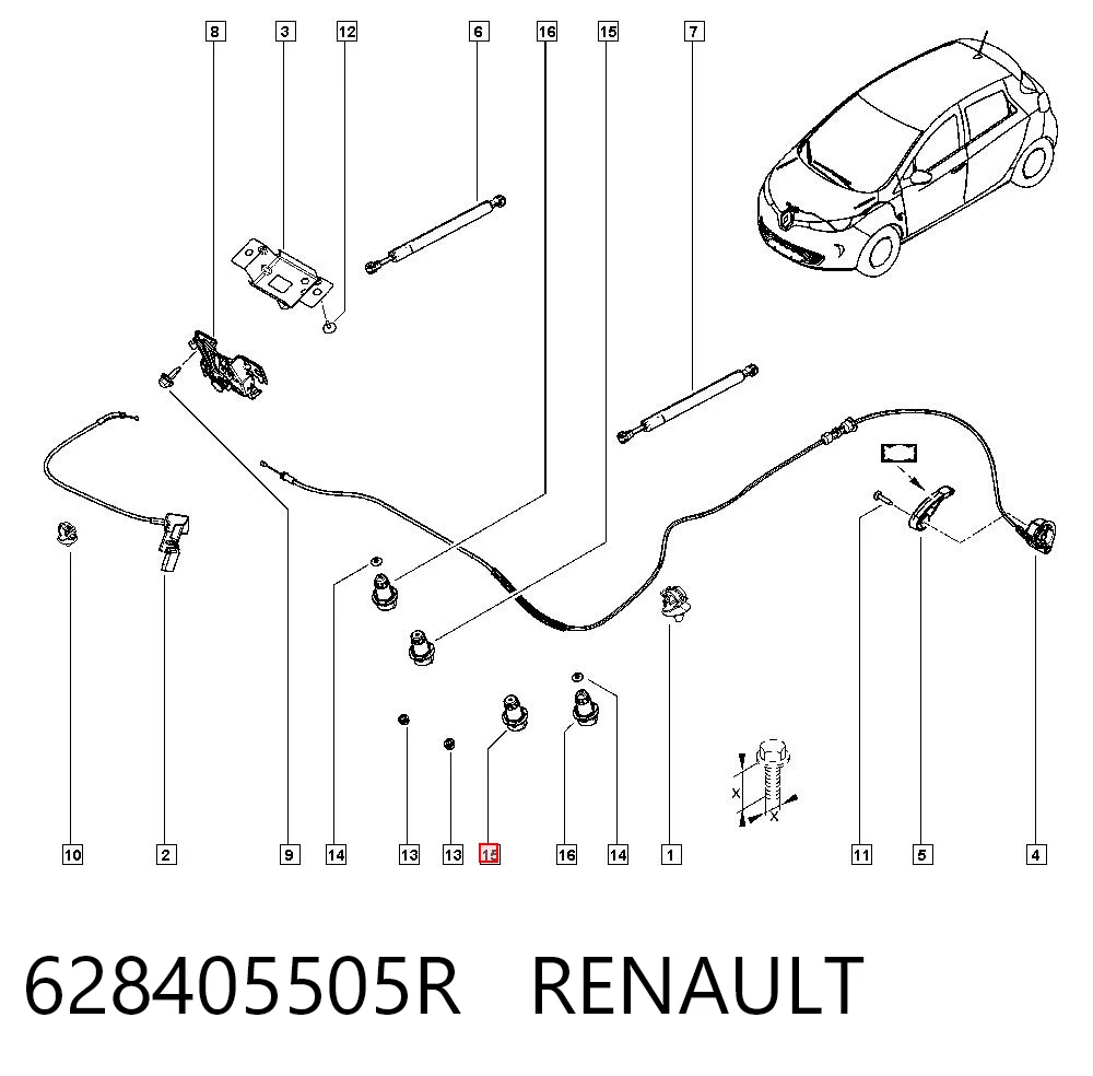 628405505R Renault (RVI)