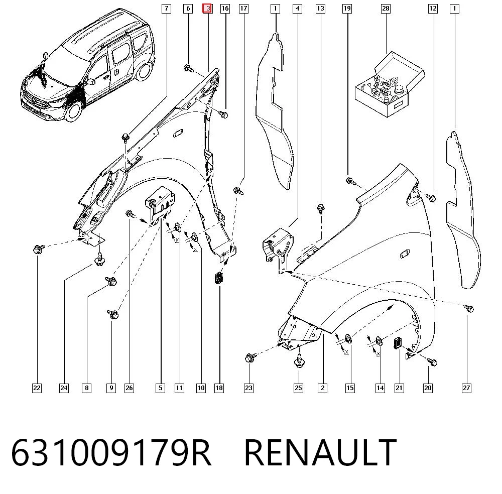 631009179R Renault (RVI)