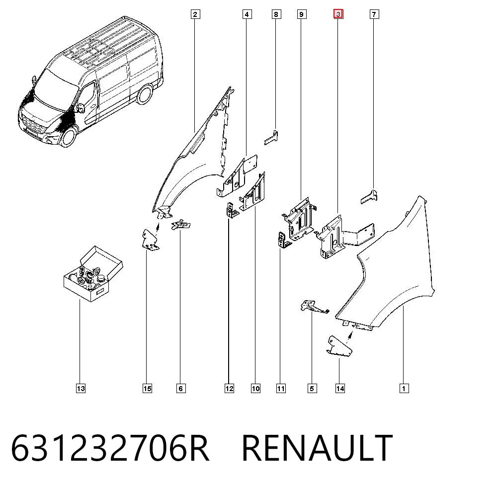 631232706R Renault (RVI)