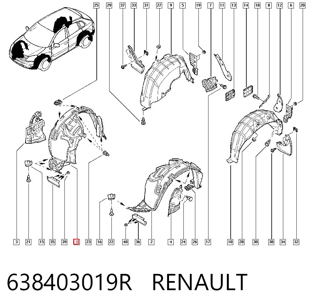 638403019R Renault (RVI)