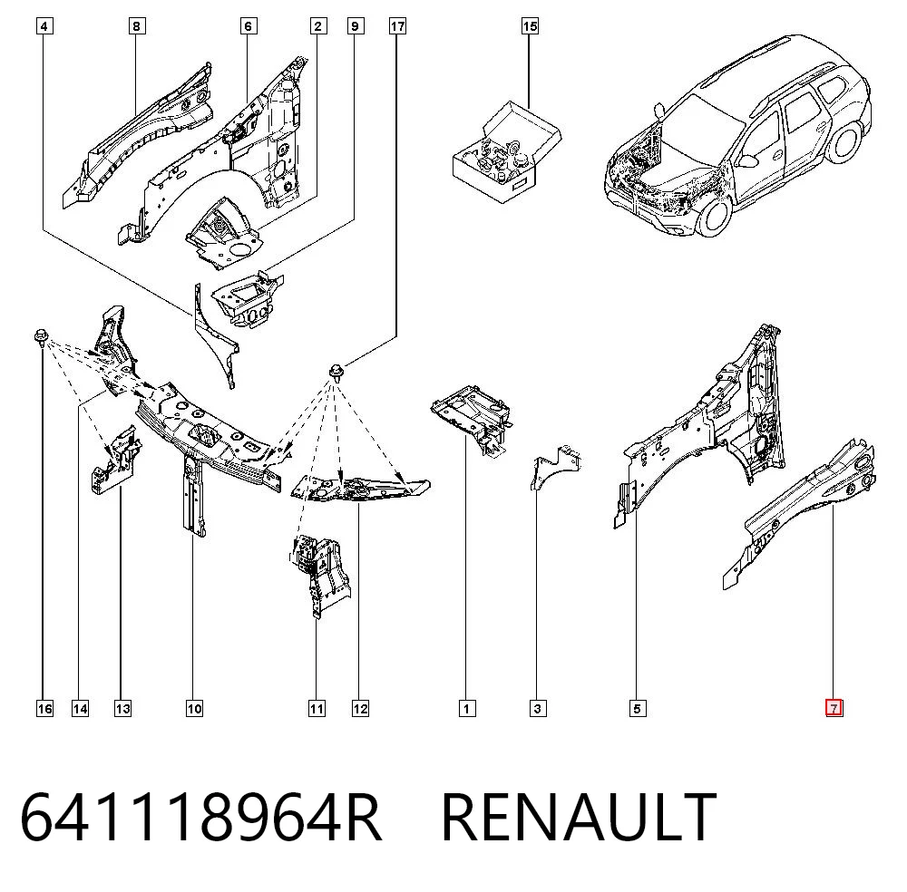 641118964R Renault (RVI)
