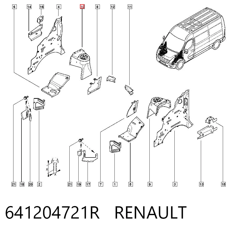 641204721R Renault (RVI)