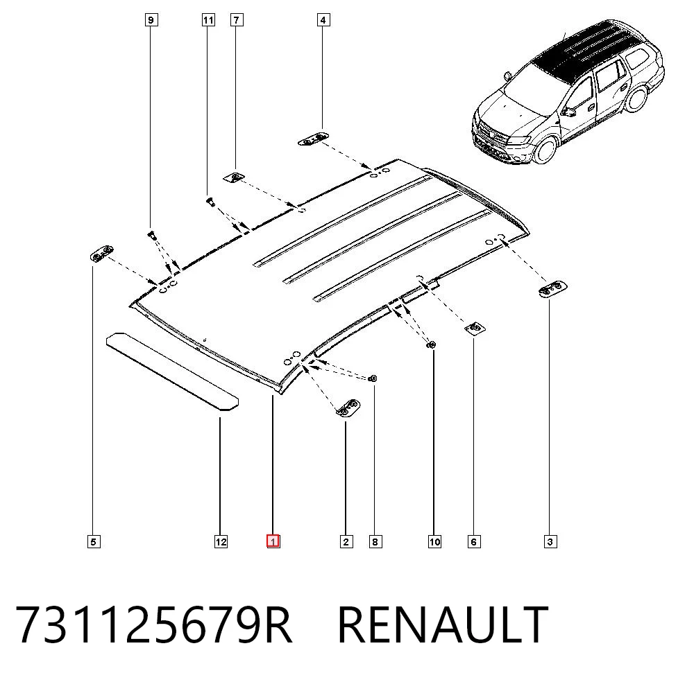 731125679R Renault (RVI)