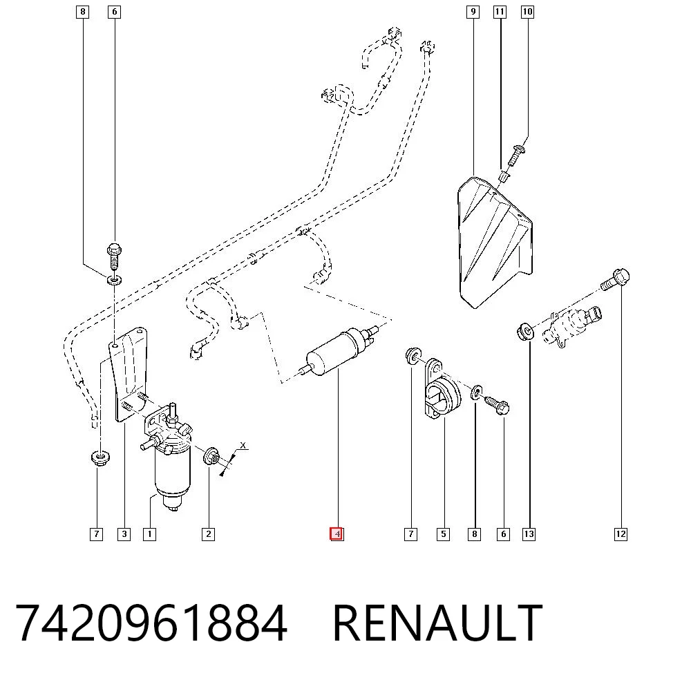 Магистральный бензонасос MAM00145 Magneti Marelli