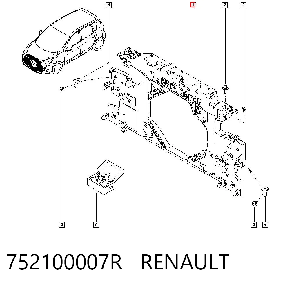 Телевизор на Renault Scenic GRAND III JZ0, JZ1