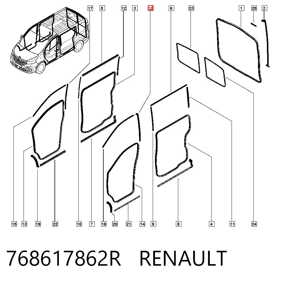 768617862R Renault (RVI)