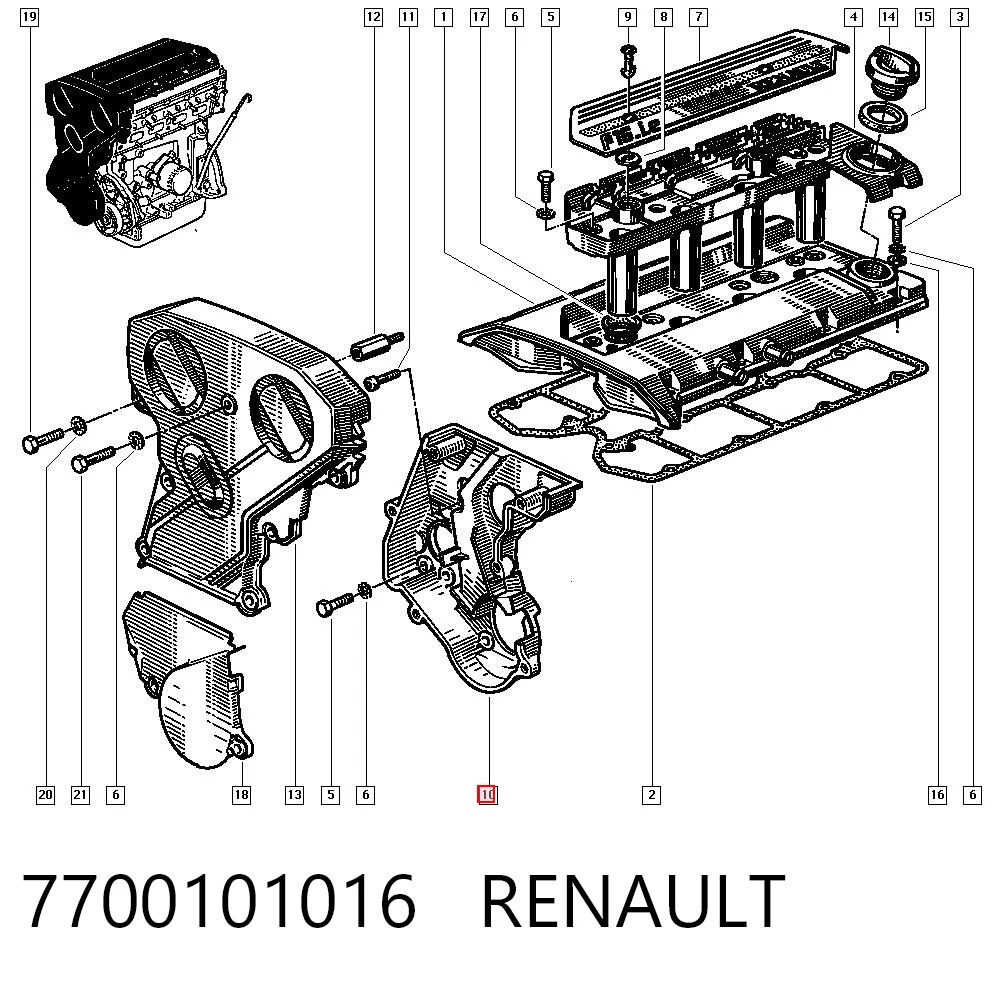 Насос топливный высокого давления (ТНВД) на Renault Laguna I B56, 556