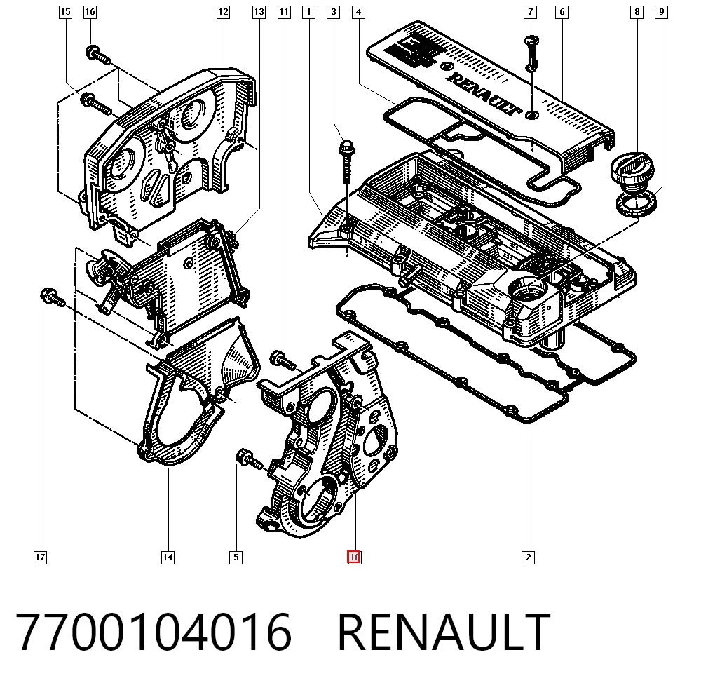 Насос топливный высокого давления (ТНВД) Renault Laguna I хэтчбек (B56, 556) (1993 - 2002) цена, от 56.34 USD