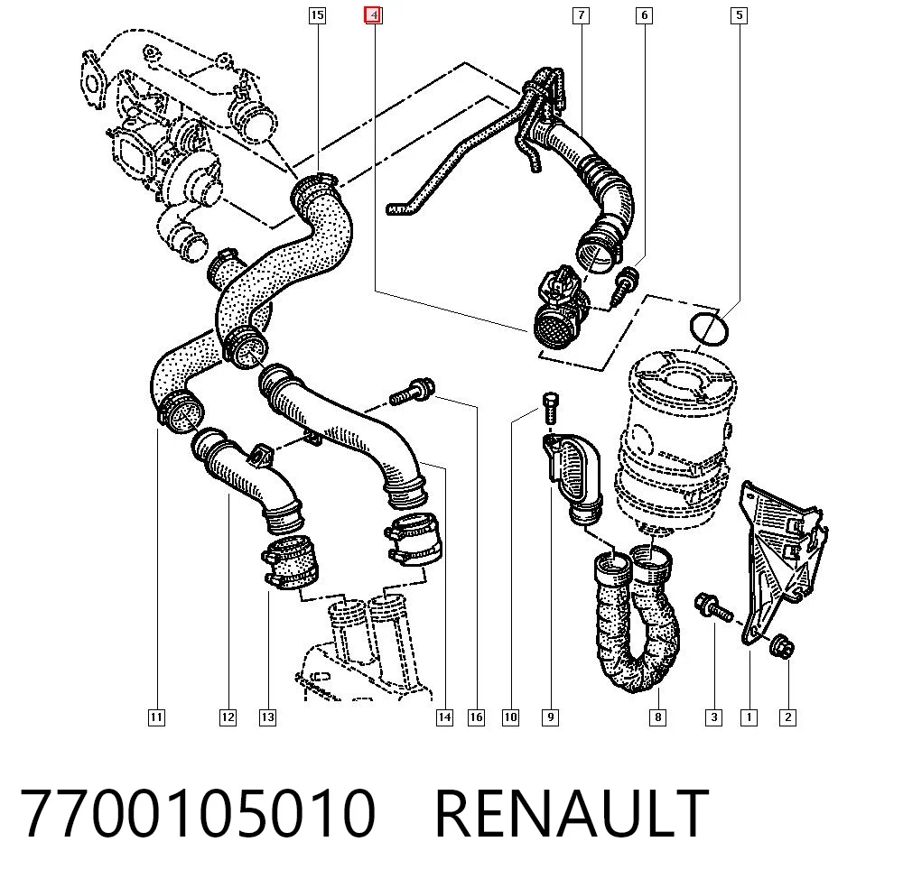  ДМРВ Renault Megane 1