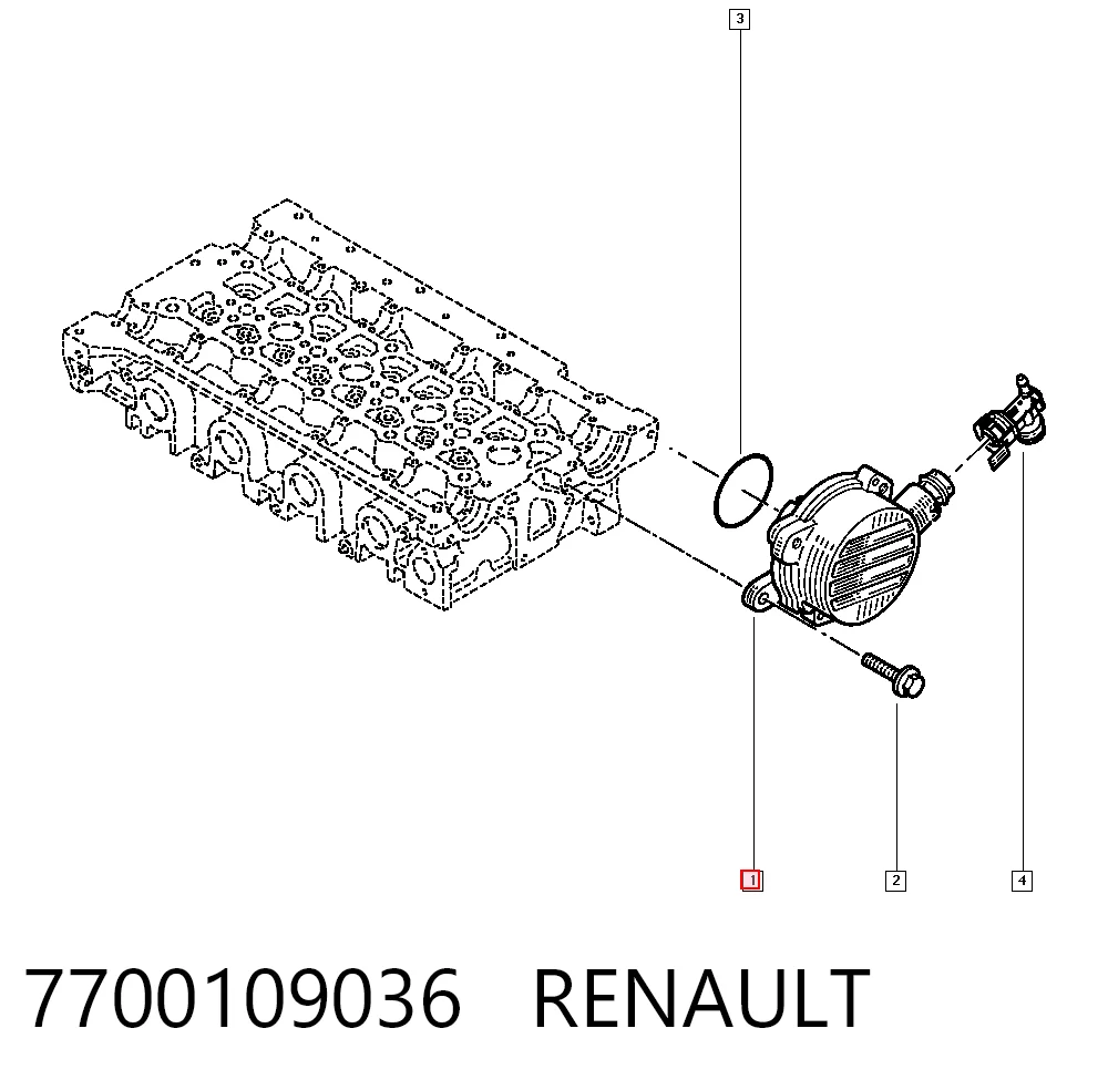 Насос вакуумный Opel 8200478188