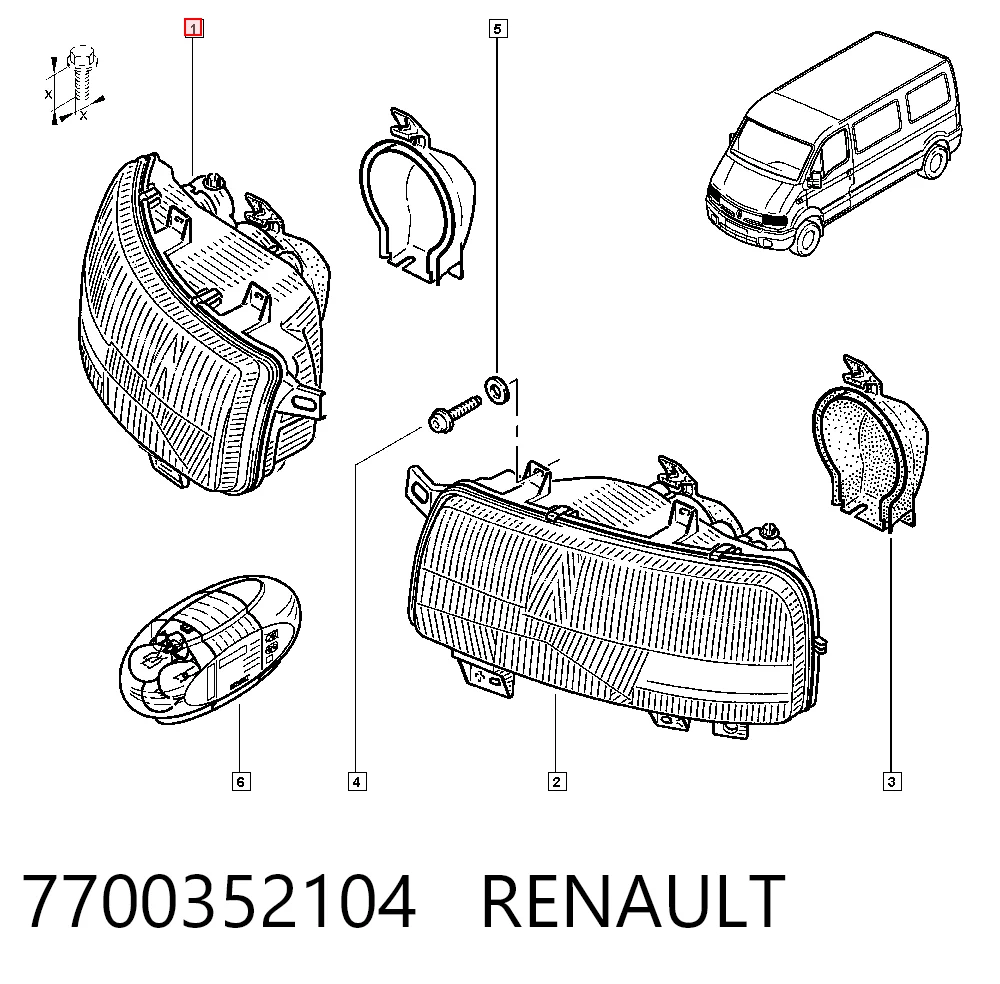 Купить LPD661 Magneti Marelli Фара основная правая
