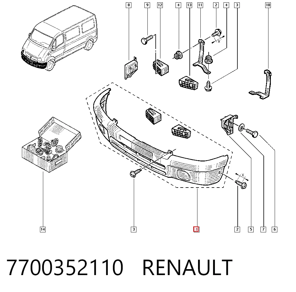 Бампер на авто FPS FP5088900P цена, от 123.12 USD