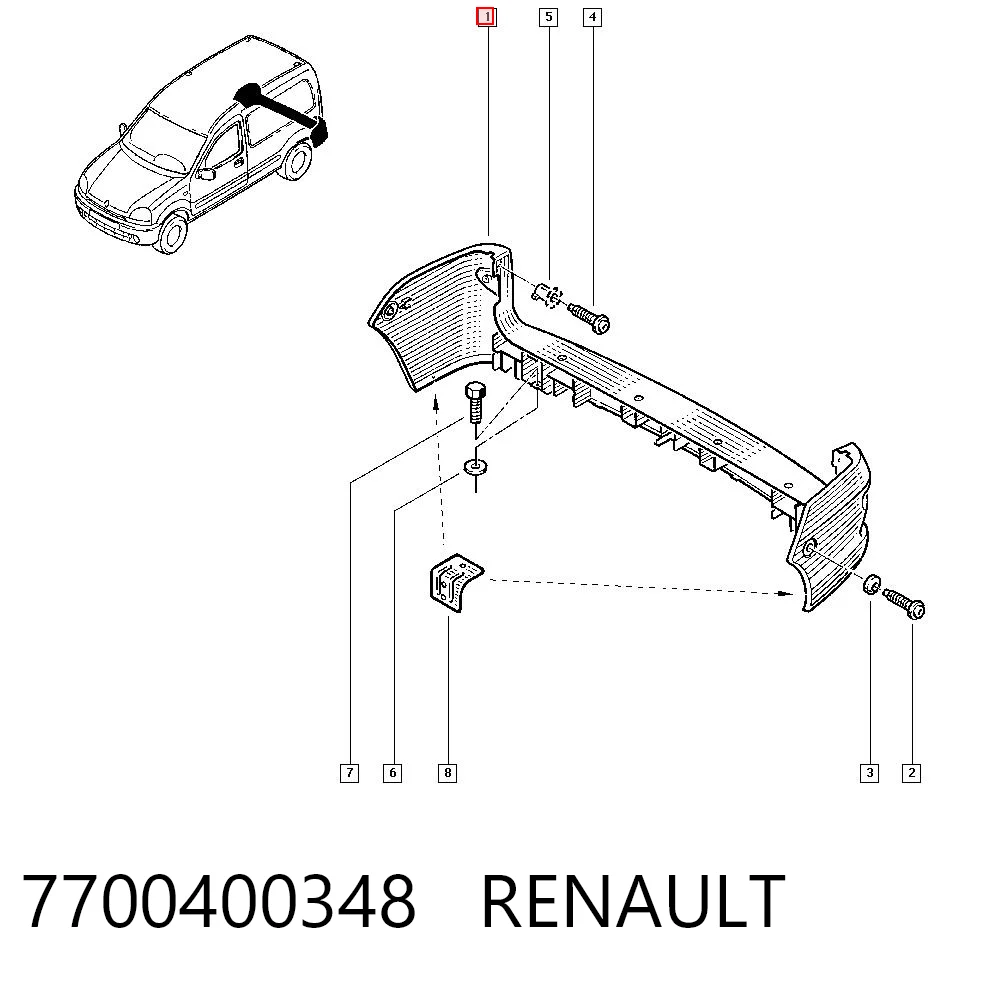 7700400348 Renault (RVI)