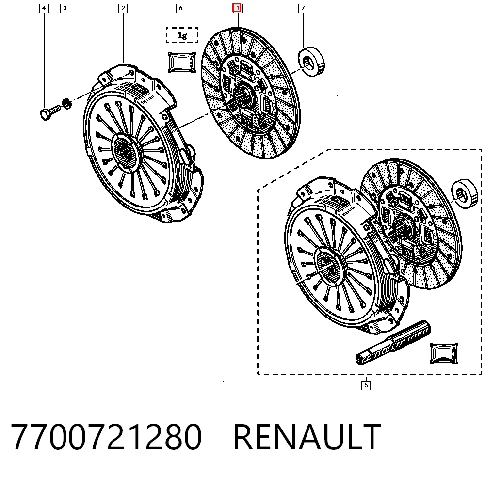 Купить 46467810 Fiat/Alfa/Lancia Диск сцепления