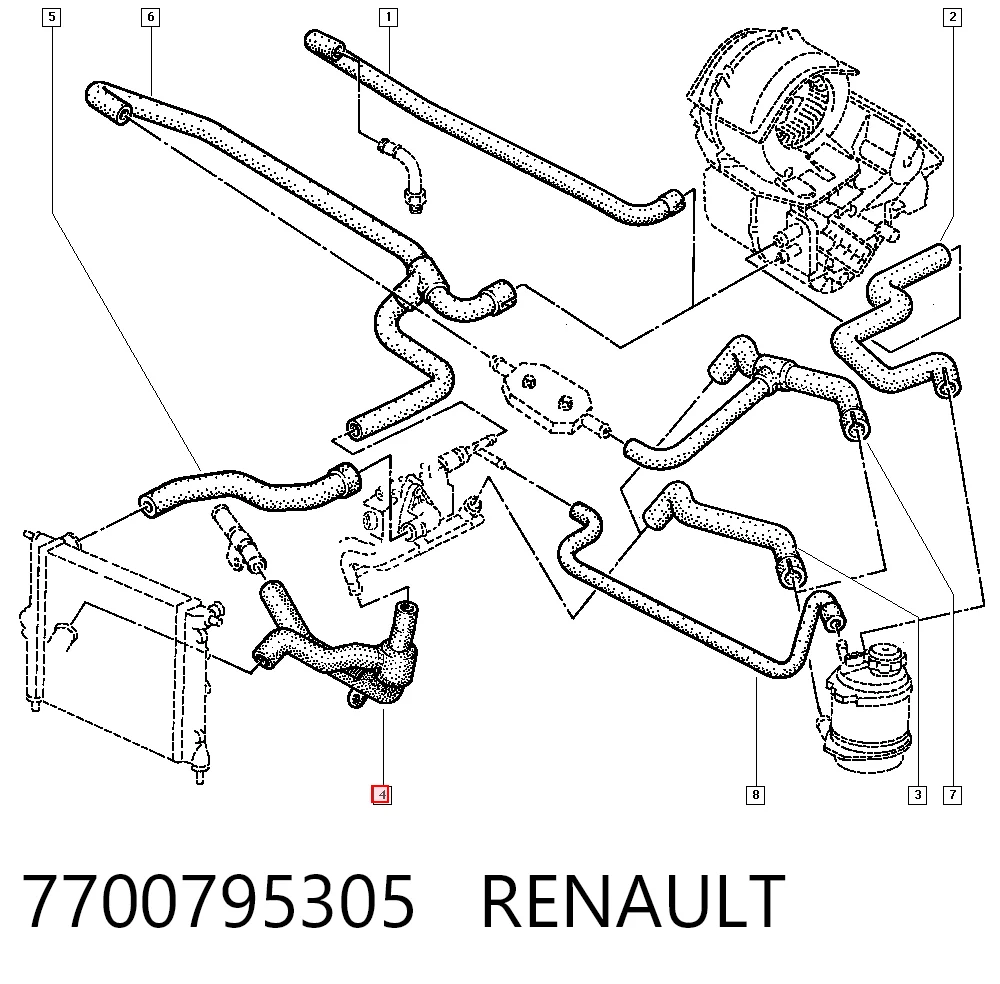 Шланг радиатора, нижний Impergom IMP220680 цена, от 26.97 USD