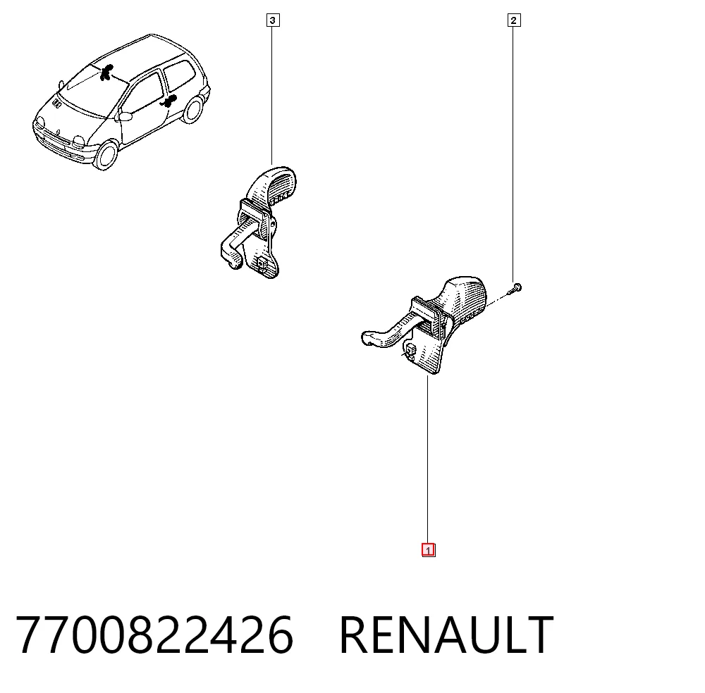 Ручка двери передней наружная правая Polcar 6003Z41 цена, от 8.17 USD