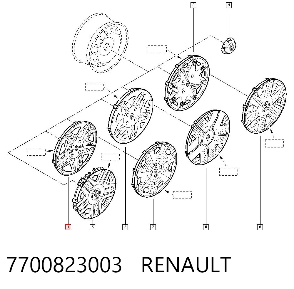7700823003 Renault (RVI)