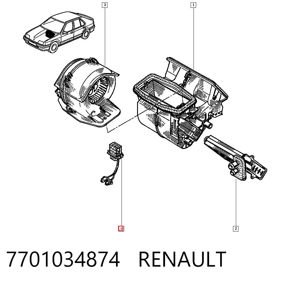 6006KST2X Polcar Реле печки