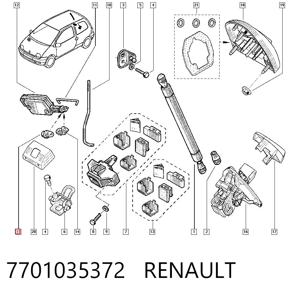 7701035372 Renault (RVI)