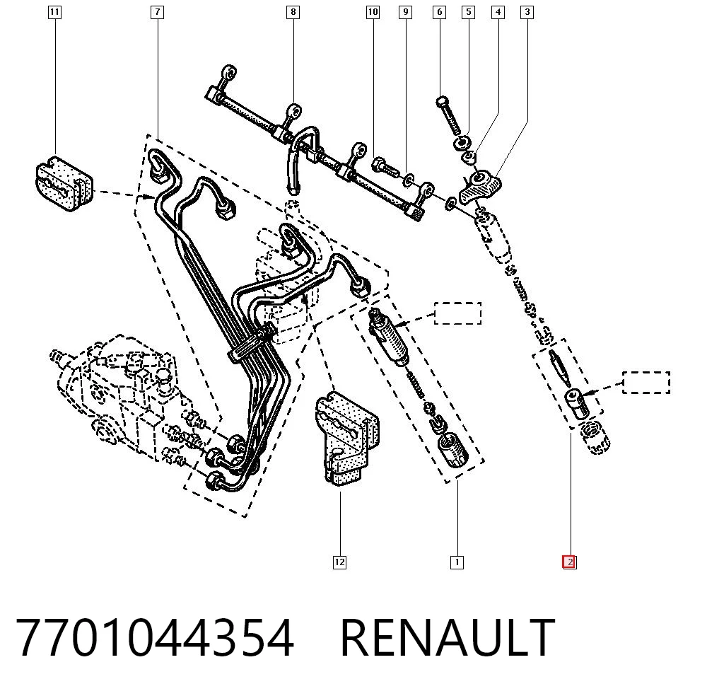 ASLA134P604 Firad Распылитель форсунки
