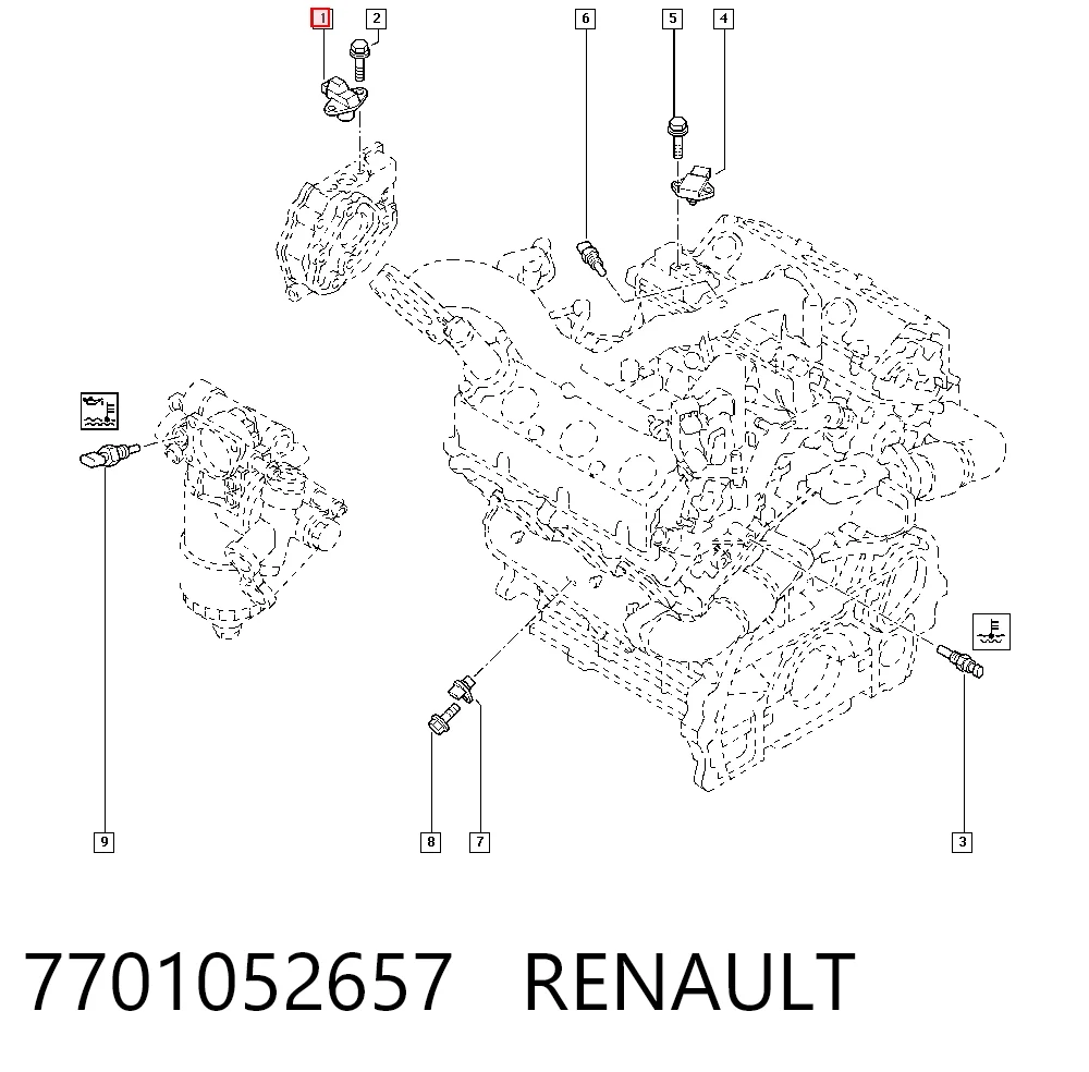 Купить 97160535 Peugeot/Citroen ДПРВ