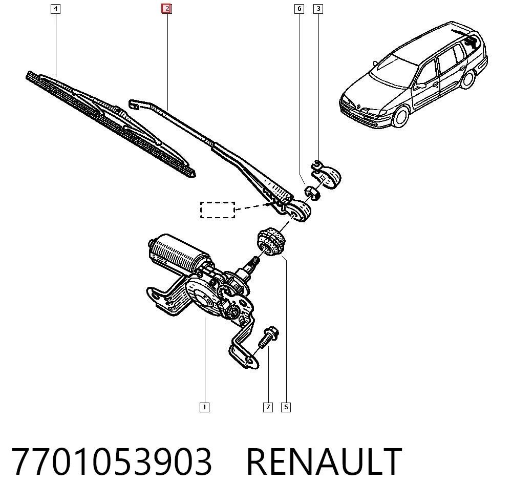 7701053903 Renault (RVI)