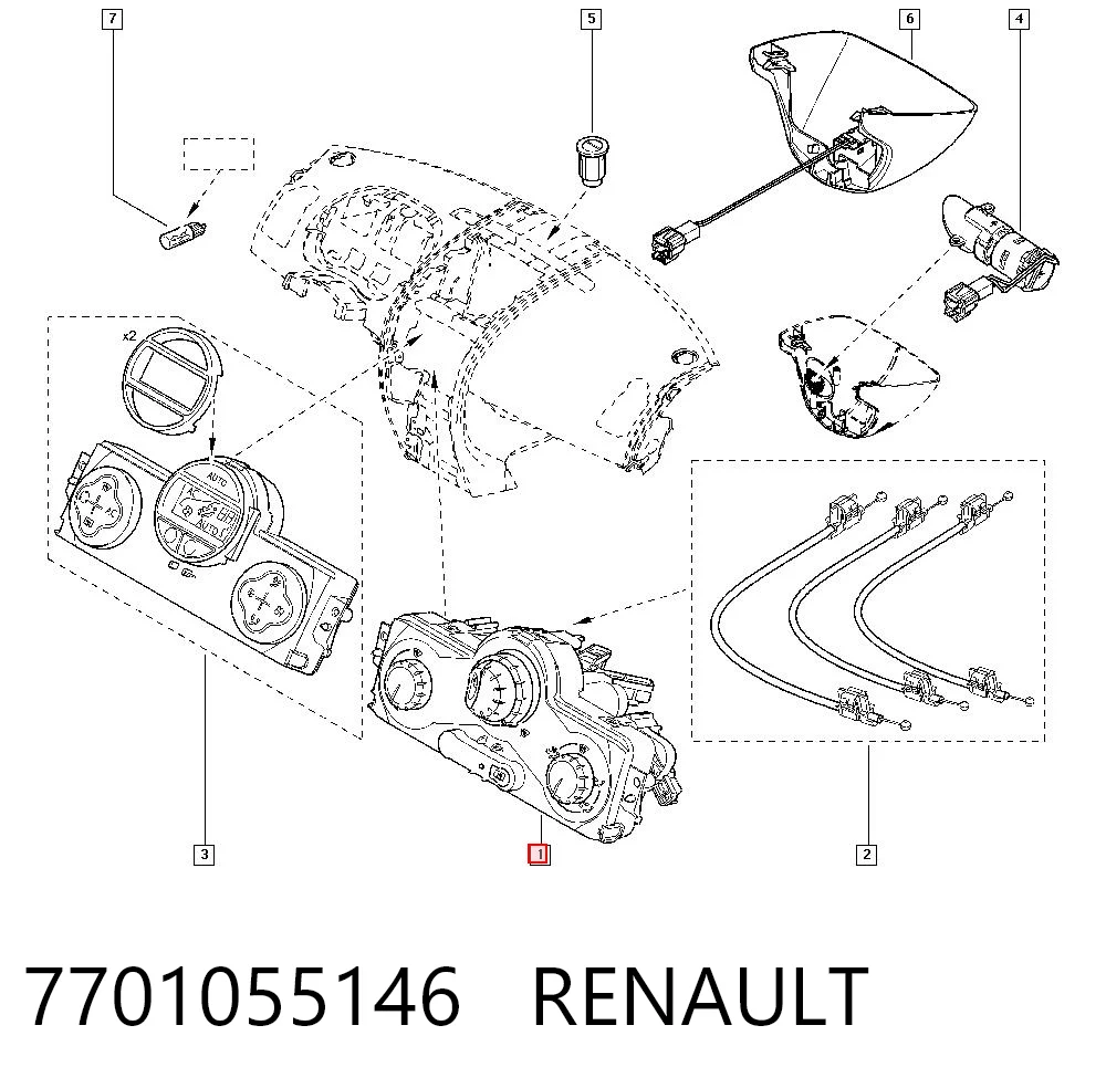 Регулятор вентилятора отопителя Renault Megane II седан (LM0, LM1) (2003 - 2012) цена, от 19.00 USD
