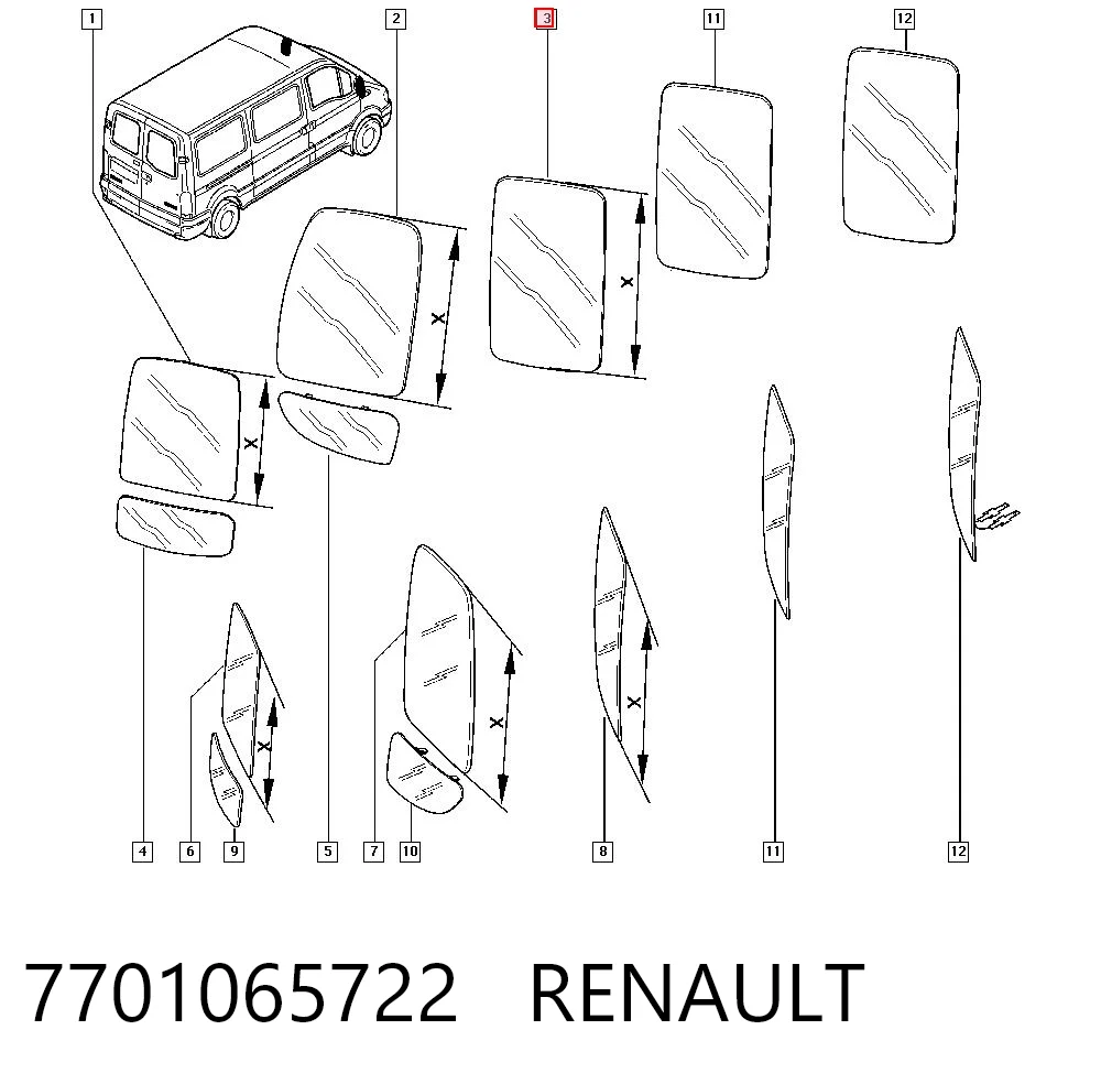 7701065722 Renault (RVI)