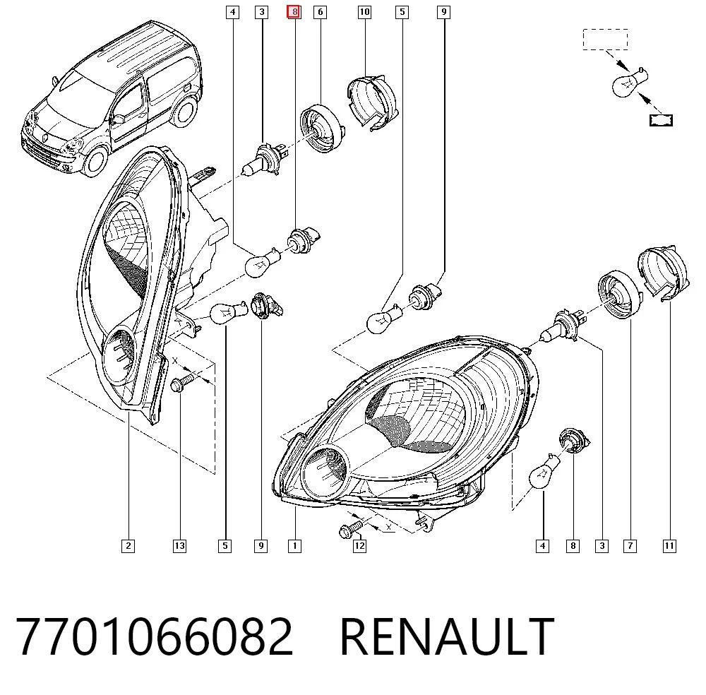 7701066082 Renault (RVI)
