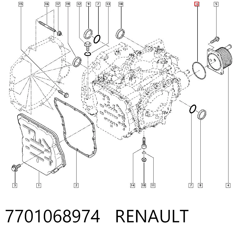 7701068974 Renault (RVI)