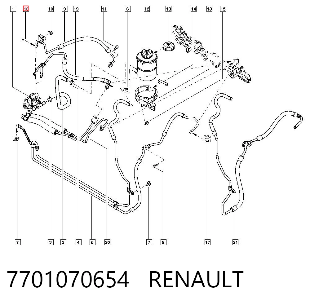 7701070654 Renault (RVI)