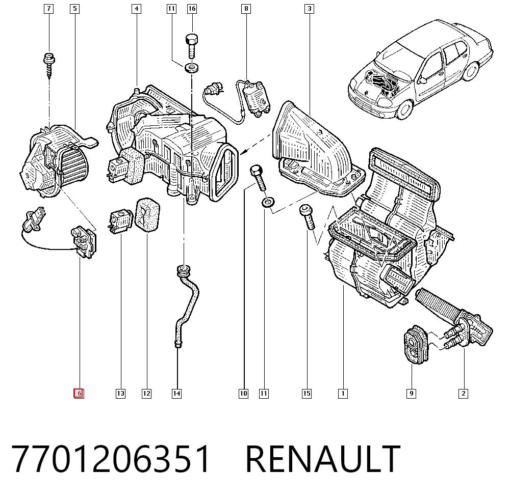 Реле отопителя Polcar 6017KST1 цена, от 13.32 USD