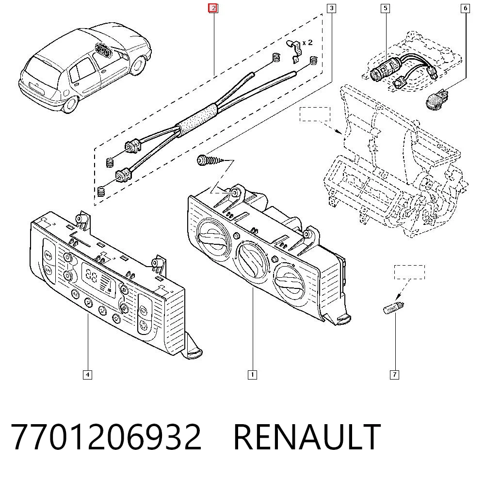 7701206932 Renault (RVI)