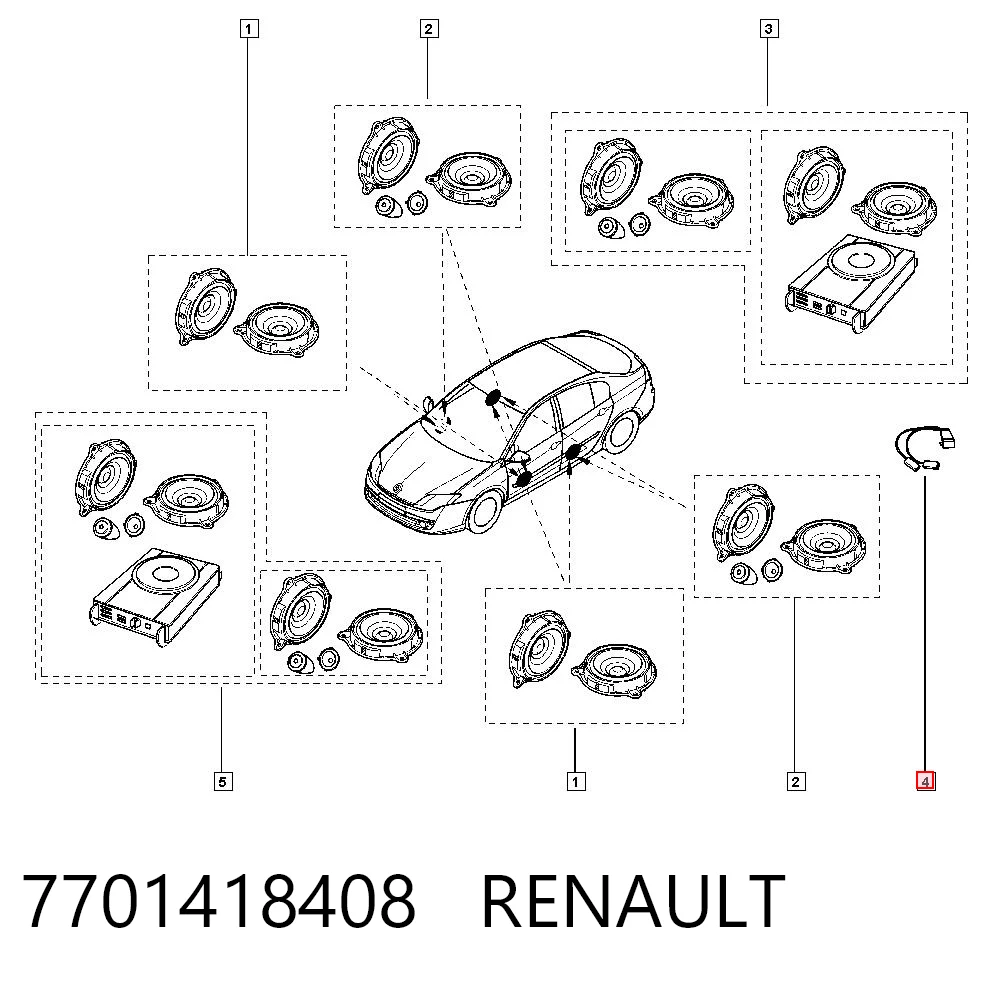 7701418408 Renault (RVI)