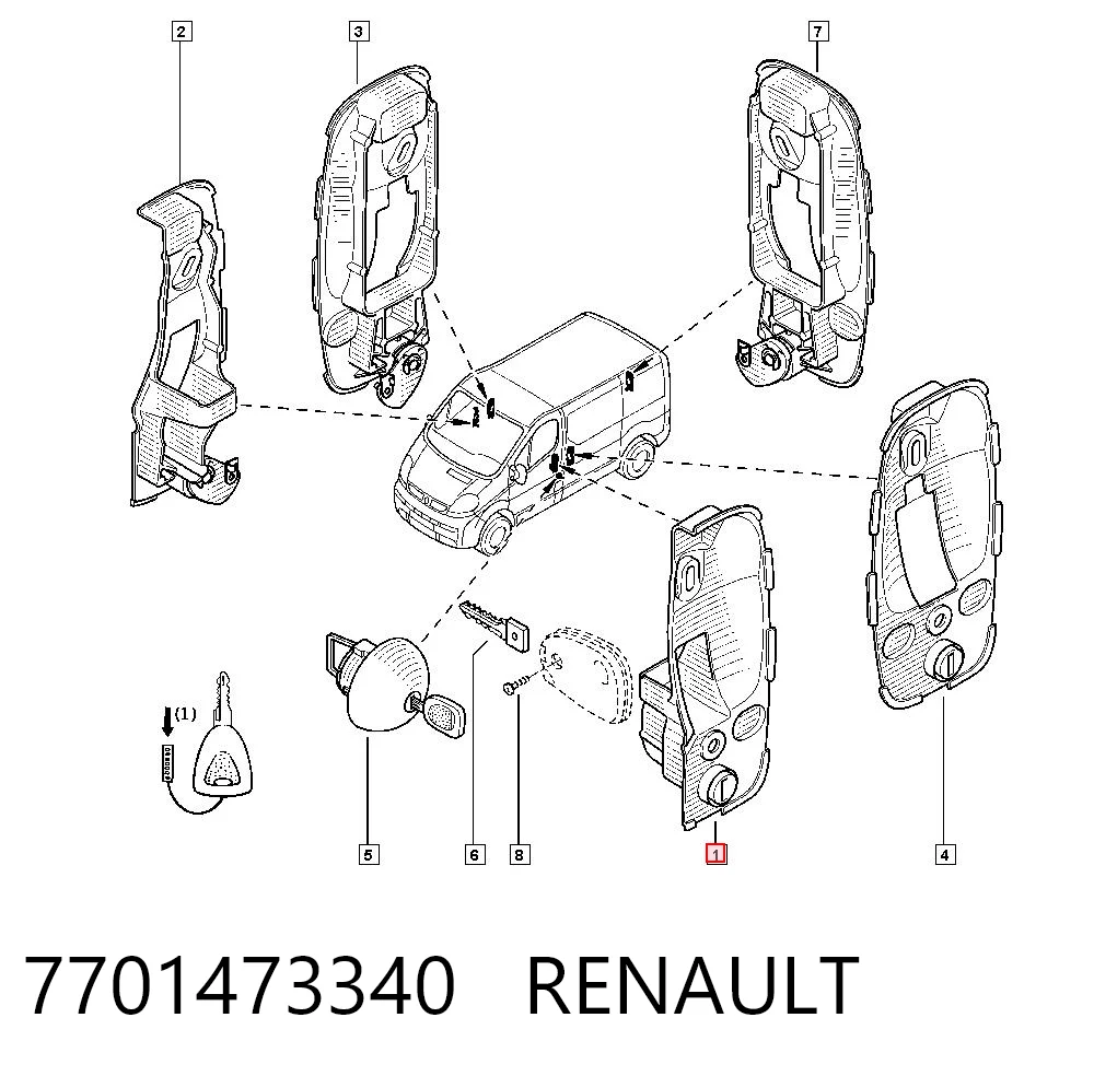 7701473340 Renault (RVI)