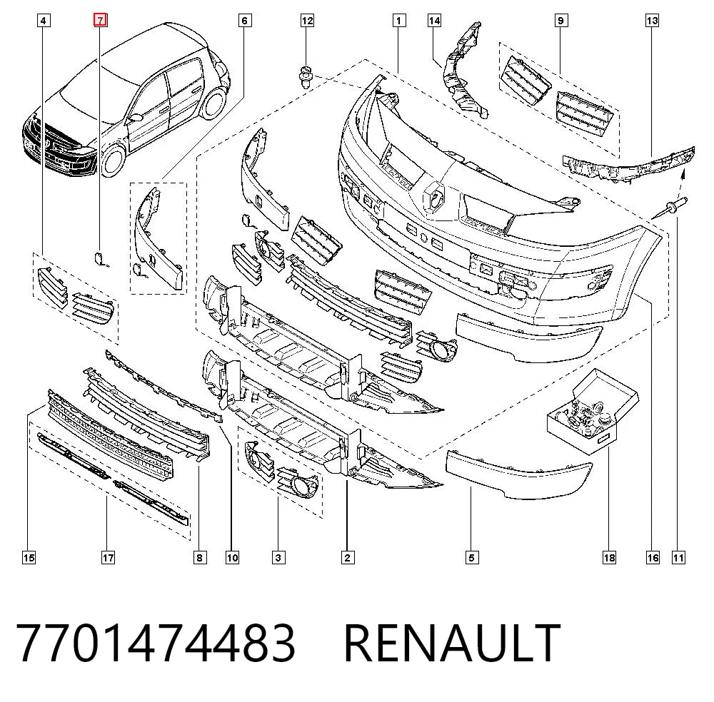 7701474483 Renault (RVI)