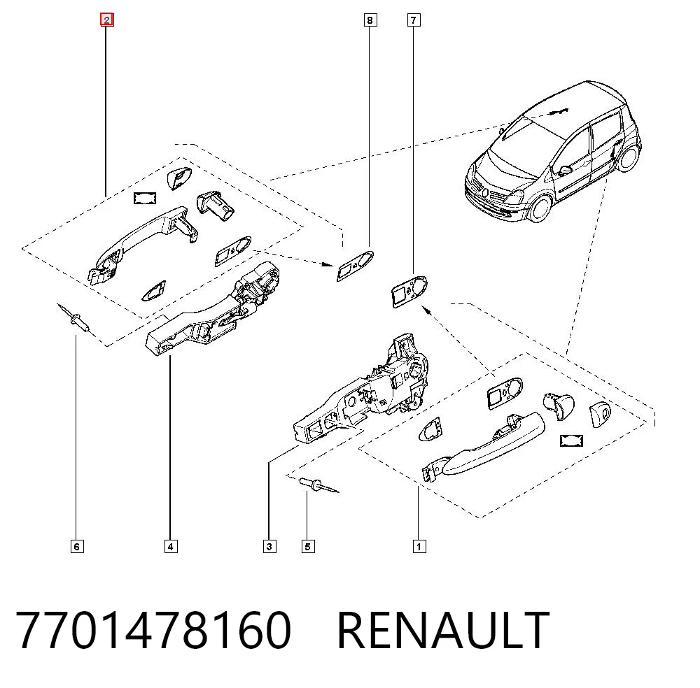 7701478160 Renault (RVI)